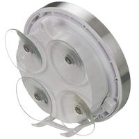 BRESSER MyTime Thermo-/Hygro Badkamerklok - grijs - thumbnail