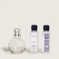 Lampe Berger giftset brander essentielle ronde so neutral & cotton caress 2x250 ml - thumbnail