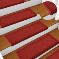Trapmatten 15 st 65x21x4 cm rood - thumbnail