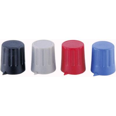 Strapubox 15/6 Draaiknop Met wijzer Zwart (Ø x h) 15 mm x 16 mm 1 stuk(s)