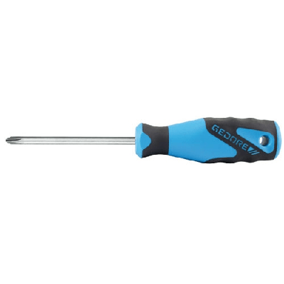 Gedore 2160 PZ 0 6683970 Kruiskop schroevendraaier PZ 0 Koplengte: 60 mm DIN ISO 8764