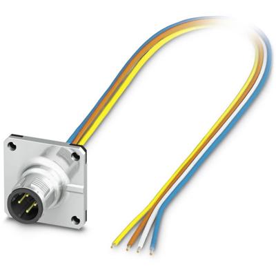 Phoenix Contact 1440957 Sensor/actuator inbouwconnector M12 Aantal polen (sensoren): 4 Stekker, inbouw 0.50 m 1 stuk(s) Phoenix Contact 1440957 Sensor/actuator inbouwconnector M12 Aantal polen (sensoren): 4 Stekker, inbouw 0.50 m 1 stuk(s)