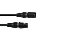 Sommer Cable SOMMER CABLE DMX kabel XLR 5pin 3m zwart - thumbnail