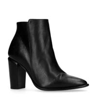 Sacha leren enkellaarzen zwart - thumbnail