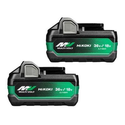 Hikoki 380205 accu set twin pack 2x multi-volt accu 36v 2.5ah/18v 5.0ah - 380205