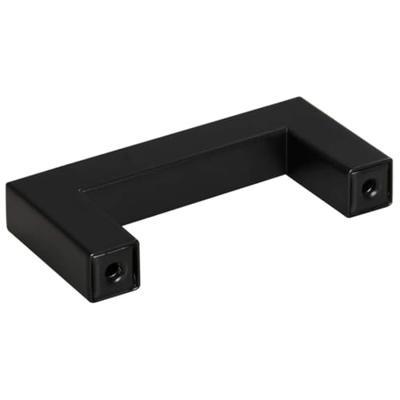 Handvatten 10 st 64 mm roestvrij staal zwart