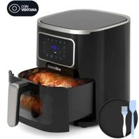 Airfryer Universal Blue Zwart 5 L - thumbnail
