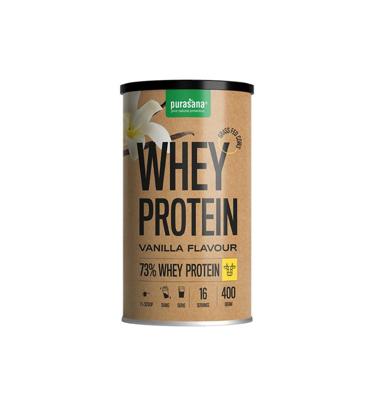 Purasana Wei Proteine 73% Vanille Poeder Purasana Wei Proteine 73% Vanille Poeder