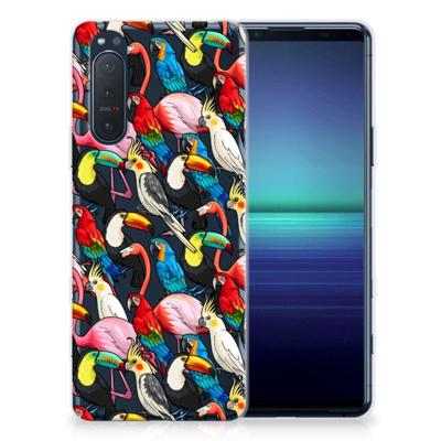 Sony Xperia 5II | TPU Hoesje | Birds Sony Xperia 5II | TPU Hoesje | Birds