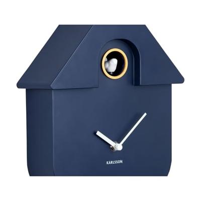 Wall Clock Modern Cuckoo Dark Blue Wall Clock Modern Cuckoo Dark Blue