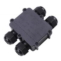 Waterdichte connector ip68 4-weg h-stuk - voordeelset van 3 - thumbnail