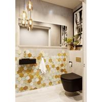 Fontein Mondiaz Tyne 40 cm Solid Surface Positie Links Zonder Kraangat Urban Mondiaz - thumbnail