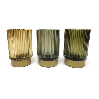 Sfeerlicht messing basis S Ø6x10cm