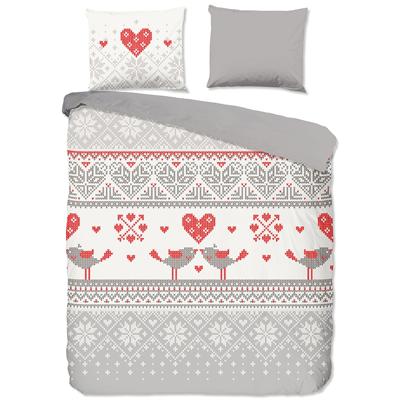 Good Morning Dekbedovertrek "rendieren" - Groen - (240x200/220 cm) - Katoen Flanel Good Morning Dekbedovertrek "rendieren" - Groen - (240x200/220 cm) - Katoen Flanel