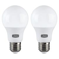 Xavax Ledlamp E27 806lm Vervangt 60W Gloeilamp Warm Wit 2 Stuks - thumbnail