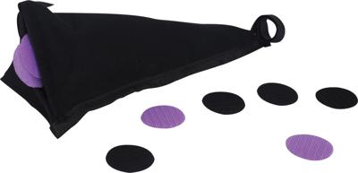 Small Foot houten stofzuiger met gekleurde klittenband stippen, 12dlg.