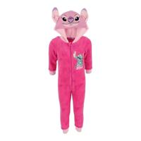 Onesie Lilo & Stitch Roze Maat 98-104 - thumbnail