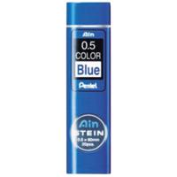 Potloodstift Pentel Ain Stein HB 0.5mm blauw koker à 20 stuks - thumbnail