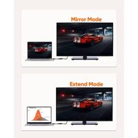 TECHLY 020782 DisplayPort 1.2 naar DVI monitorkabel 2m zwart - thumbnail