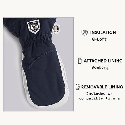 Hestra Heli Ski Want Dames Navy / Offwhite 8