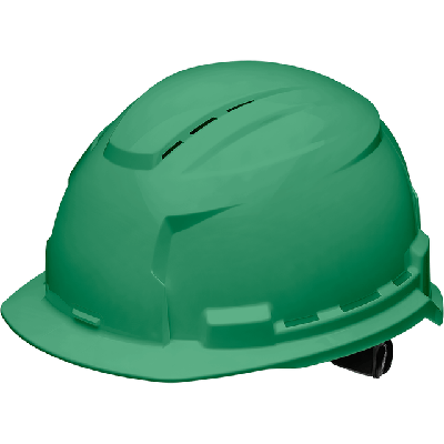 Milwaukee BOLT™ 100 Bouwhelm groen geventileerd - 4932478915