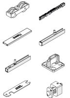 Hawa Junior 100 B Pocket set - Softclose/Move + veerstop voor 1 deur - thumbnail