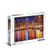 Clementoni High Quality Collection Puzzel Amsterdam 500 Stukjes - thumbnail
