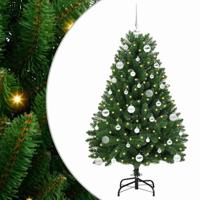 VidaXL Kunstkerstboom met 150 led groen 150 cm pvc en metaal - thumbnail