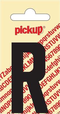 Plakletter Nobel Sticker zwarte letter R Pickup - Pickup
