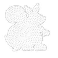 Hama strijkkralenbordje - eekhoorn - thumbnail