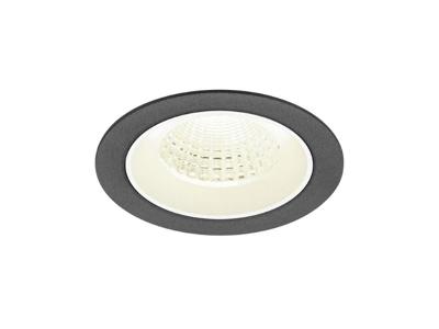 SLV InbouwspotNuminos M zwart/wit 4000K - 55gr - 1009638