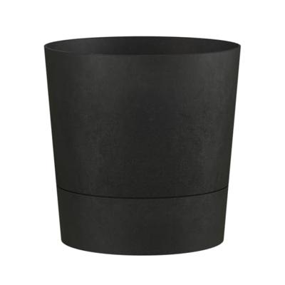 Foss rond 35 cm living black bloempot elho - Elho Foss rond 35 cm living black bloempot elho - Elho