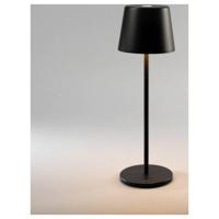 KonstSmide Oplaadbare tafellampVence zwart - 7888-750 - thumbnail