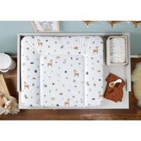Rotho Aankleedkussen Bosdieren 85x72 cm Wit - thumbnail