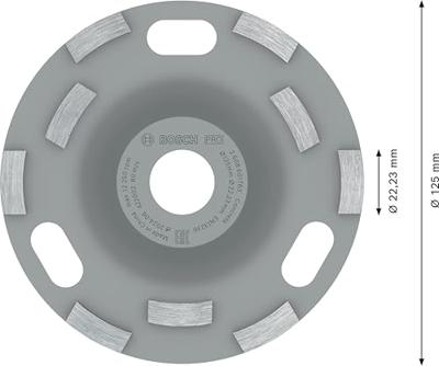 Bosch Accessoires Diamantkomschijf Efc High Speed - 2608601763 Bosch Accessoires Diamantkomschijf Efc High Speed - 2608601763