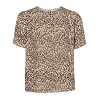 KIEstone Zomer top meisjes - animal wit - Mariska - thumbnail