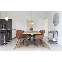 House Nordic Bombay 180 x 240 cm Vloerkleed Natural - thumbnail