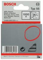 Bosch Accessories 2609200223 Nieten met smalle rug Type 55 1000 stuk(s) Afm. (l x b) 18 mm x 6 mm - thumbnail