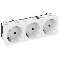 OBO Bettermann 6120123 Apparaatinzet Wandcontactdoos dubbel (b x h x d) 135 x 45 x 42 mm Wit 1 stuk(s) - thumbnail