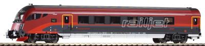 Piko H0 57672 H0 stuurstandrijtuig Railjet van de ÖBB Stuurwagen