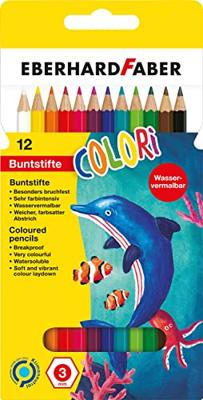 Eberhard Faber ef-516012 aquarelpotlood kartonetui à 12 stuks met penseel - thumbnail
