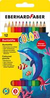 Eberhard Faber ef-516012 aquarelpotlood kartonetui à 12 stuks met penseel - thumbnail