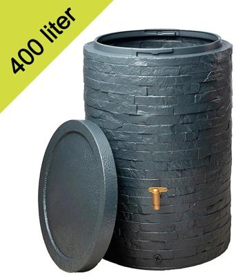 Garantia Regenton ARONDO 400 liter antraciet