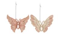 Paris plastic h10 cm Ornament kerstbal VI Kurt S. Adler - Kurt s adler - thumbnail