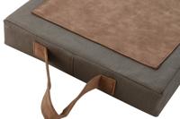 Floor cushion Home ESPRIT Bruin Katoen Polyester 40 x 25 x 4 cm - thumbnail