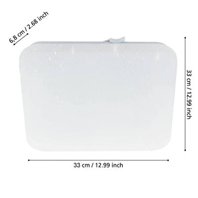 Eglo Vierkante plafondlampFrania-S 33 bij 33 cm - 900364
