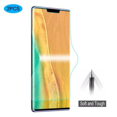 Voor Huawei mate 30 Pro 2 PC'S ENKAY Hat-Prince 0.1 mm 3D Full Screen Protector Explosiebestendige hydrogel film Voor Huawei mate 30 Pro 2 PC'S ENKAY Hat-Prince 0.1 mm 3D Full Screen Protector Explosiebestendige hydrogel film