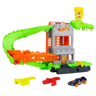 Hot Wheels City krokodil pizza aanval