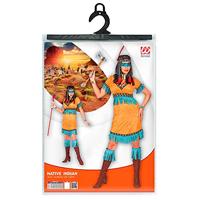 Inheemse Indiaan Kostuum dames - thumbnail