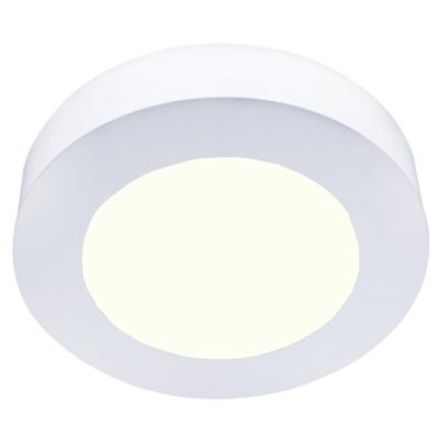 LED Downlight Slim Pro Rond 6W - Natuurlijk Wit 4000K - Mat Wit Kunststof